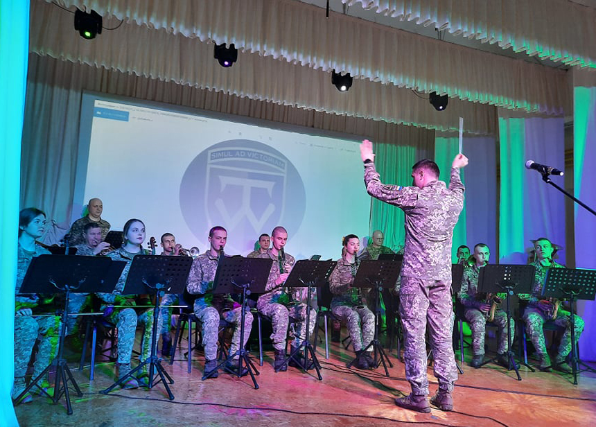 Попівська громада - військовий оркестр